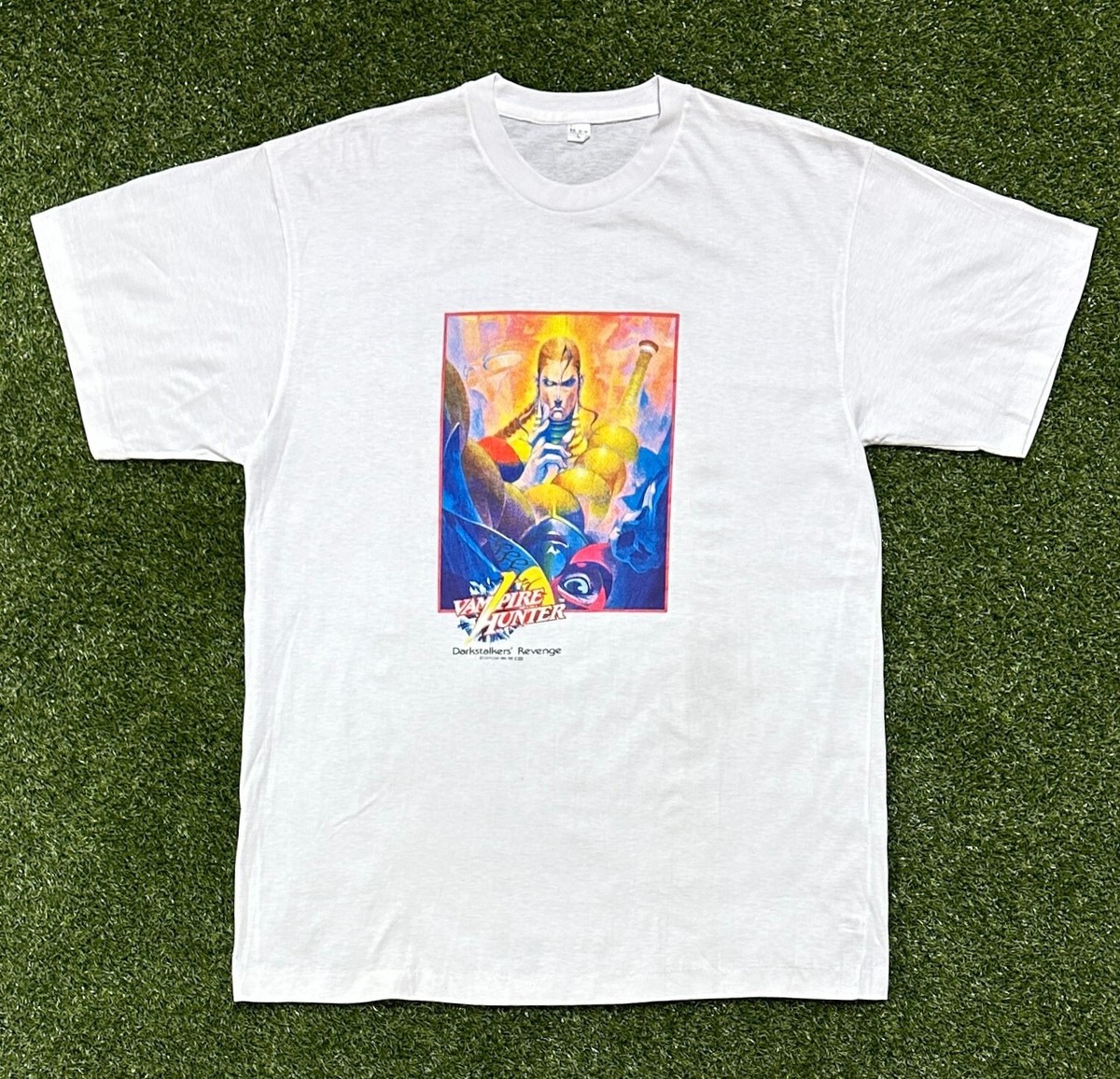 90s ヴァンパイアハンターダークストーカーズリベンジ特典TシャツUSA製