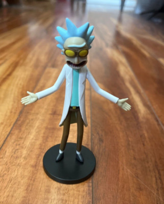 CultureFly Rick and Morty Cool Rick Sanchez 5'' Collectible Cartoon Figure No Box