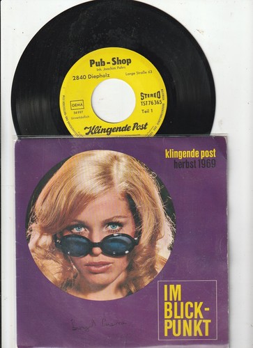 Single 7" EP Klingende Post Herbst II/1969 (Elvis, Rolling Stones u.v.a.m.)