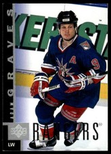 1997-98 Upper Deck #108 Adam Graves New York Rangers Hockey Card