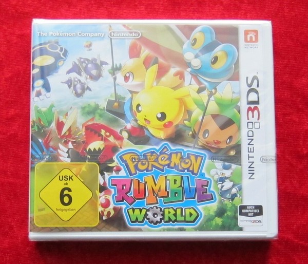 Pokemon Rumble World, Nintendo 3DS Spiel, 3D, Neu, Deutsche Version-image