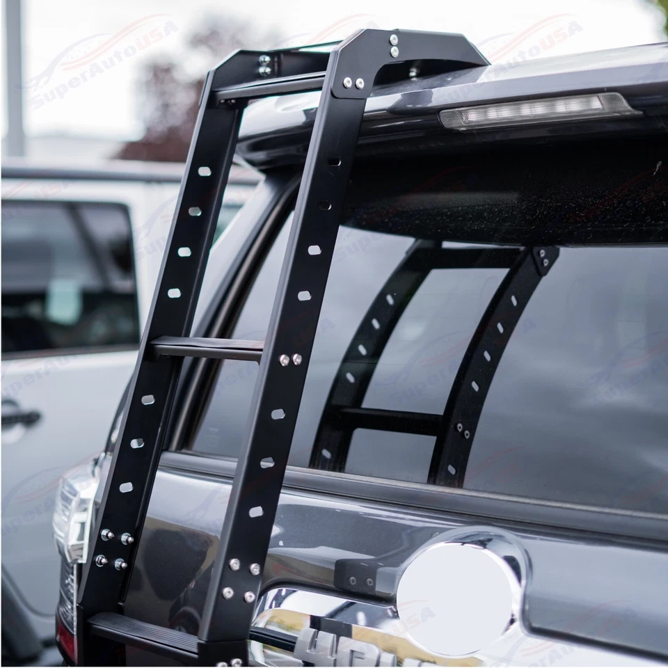 适用于丰田 4Runner 2010 - 2026 可调铝 TRD PRO 风格后舱梯 — 第 2/4 张图片