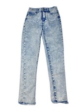 Nobo No Boundaries High Rise Sculpting Skinny Ankle Jeans Sz 5 Blue Acid Wash