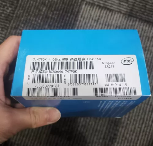 New in box Intel Core i7-4790K 4.00 GHz Quad-Core LGA1150 SR219 CPU Processor - Picture 4 of 4