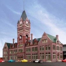 NEW Walthers Everett Street Station & Train Shed Kit Building HO FREE US SHIP