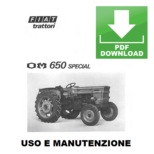 FIAT OM 50 50R Manuale officina Istruzioni riparazione assistenza trattore CD FIAT OM 50 50R Manuale officina Istruzioni riparazione assistenza trattore CD