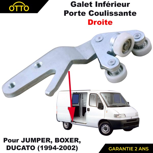 Laufrolle TüR Seitlich Nuckel FüR Boxer Jumper Ducato - 1334554080 9033C0-image