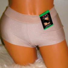 Panties Lingerie Maidenform Lace Trim Polka Dot Boyshorts  Sz 7 Large Adult Gift