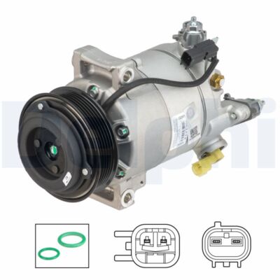 Delphi CS20570 Compressor, Air Conditioning for Ford