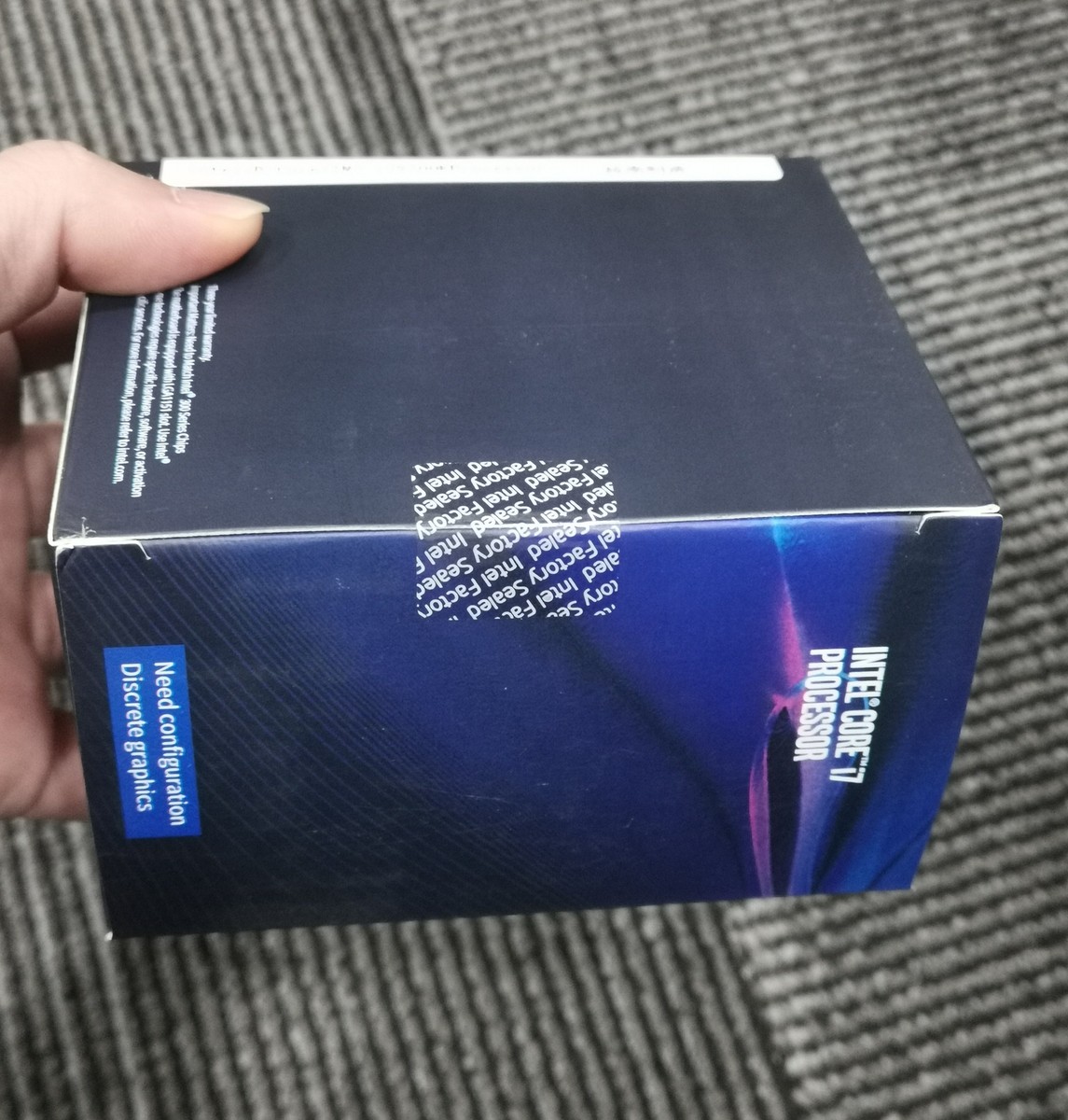 NEW IN BOX Intel Core i7-9700K LGA 1151 3.6 GHz Octa-Core CPU