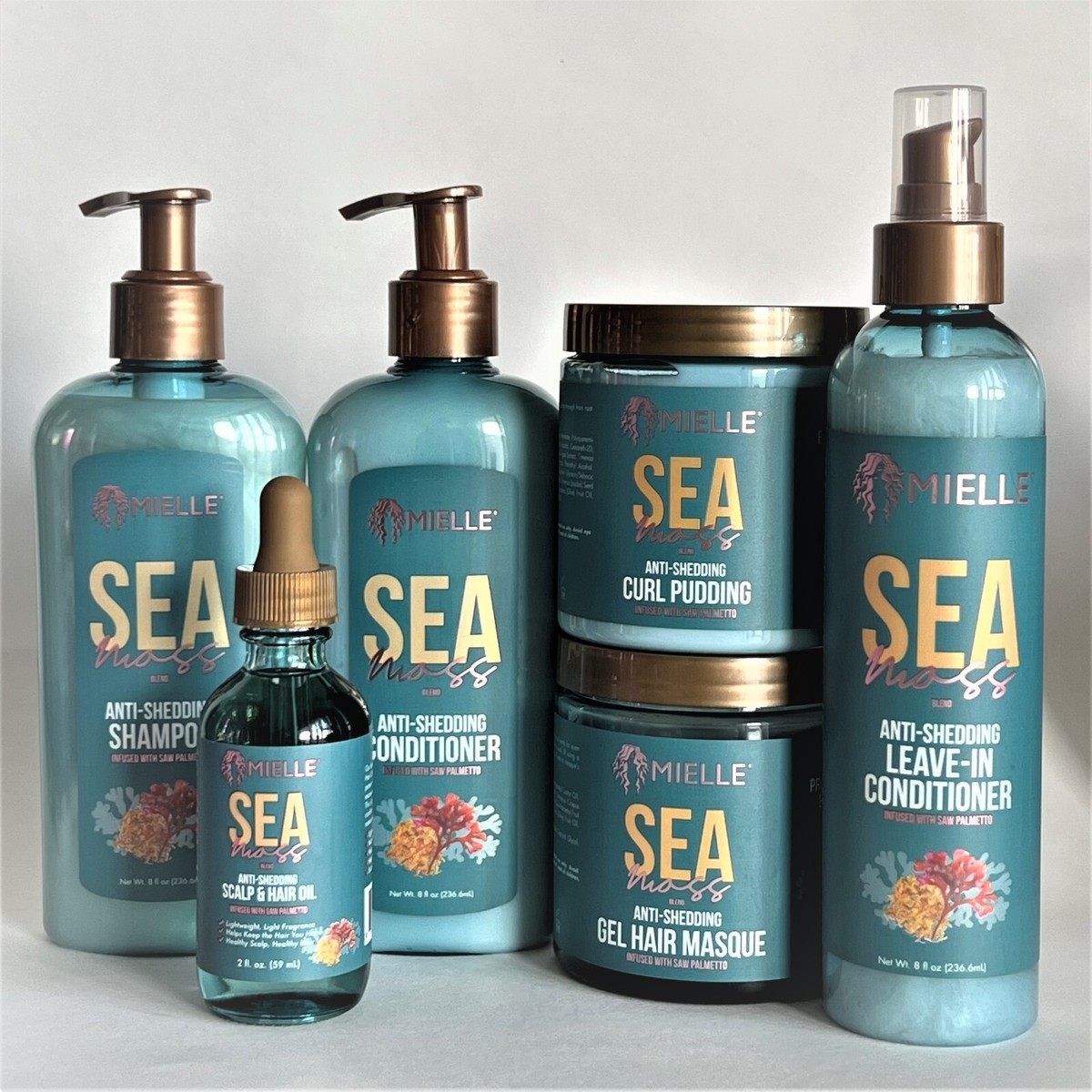 New Mielle Organics - Sea Moss Full Collection Hair Care - Set