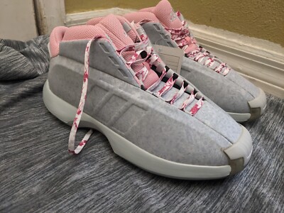 Unreleased Sample Adidas Crazy Florist City John Wall Grey Pink