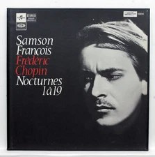SAMSON FRANCOIS ⸺ CHOPIN nocturnes nos.1-19 ⸺ COLUMBIA CCA1087-8 2xLP box EX