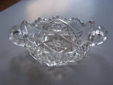 Double Handled Round Saw Toothed Individual Salt Dip/Salt Cellar