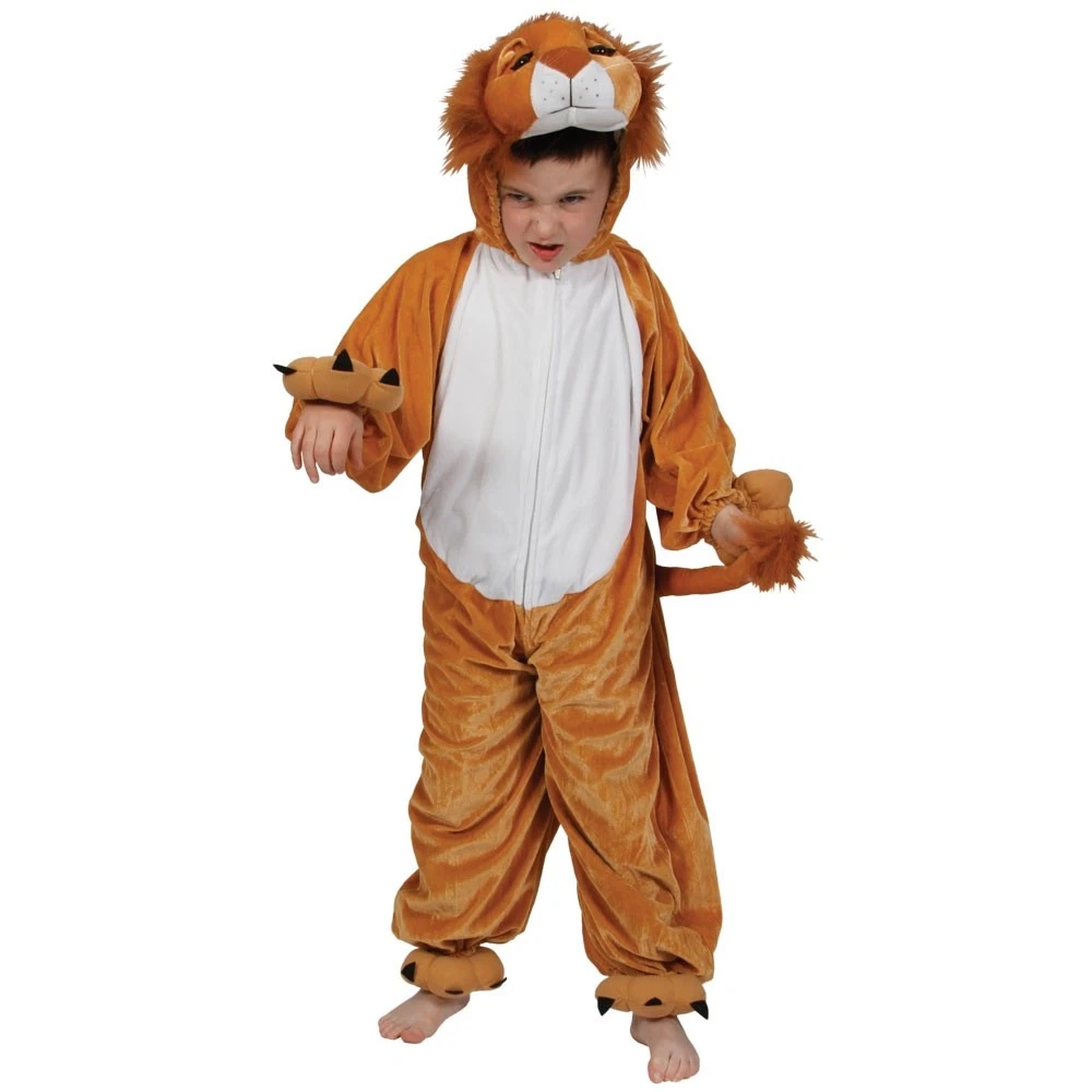 Costume Carnevale Bambino Da Leone Di Animale Vestito