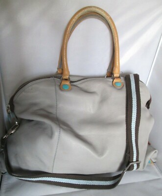 Große Handtasche ''GABS'' Leder Bag zum Greifen