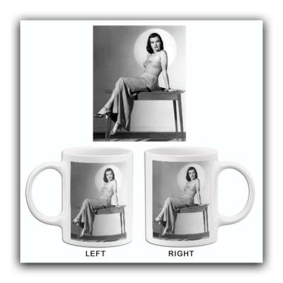 Ella Raines - Movie Star Portrait Mug