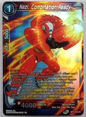 Nezi, Combination Ready BT17-023 UC Foil Ultimate Squad NEW