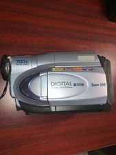 JVC - Super VHS Camcorder 700X Digital Zoom - Model GR-SXM265U - Untested As Is