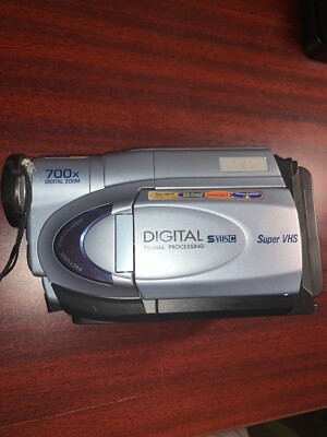 JVC - Super VHS Camcorder 700X Digital Zoom - Model GR-SXM265U