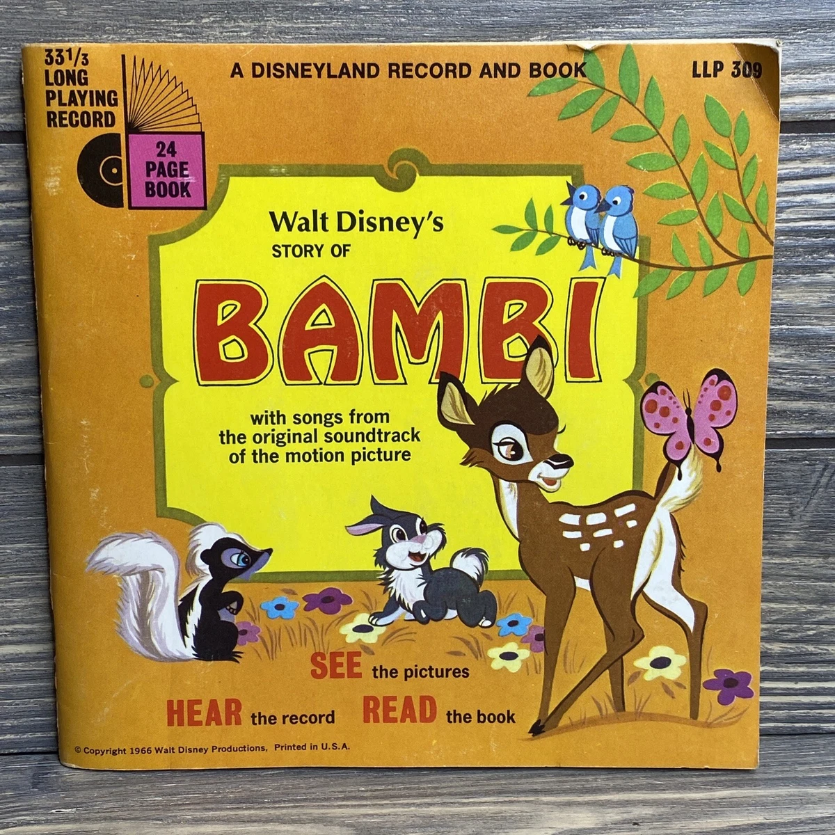 Bambi Disney Records (Pre - 1968) for sale | eBay