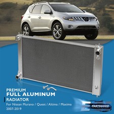 For 08-14 Nissan Murano / 11-17 Quest 3.5L V6 Dual-Core 2-Row Aluminum Radiator