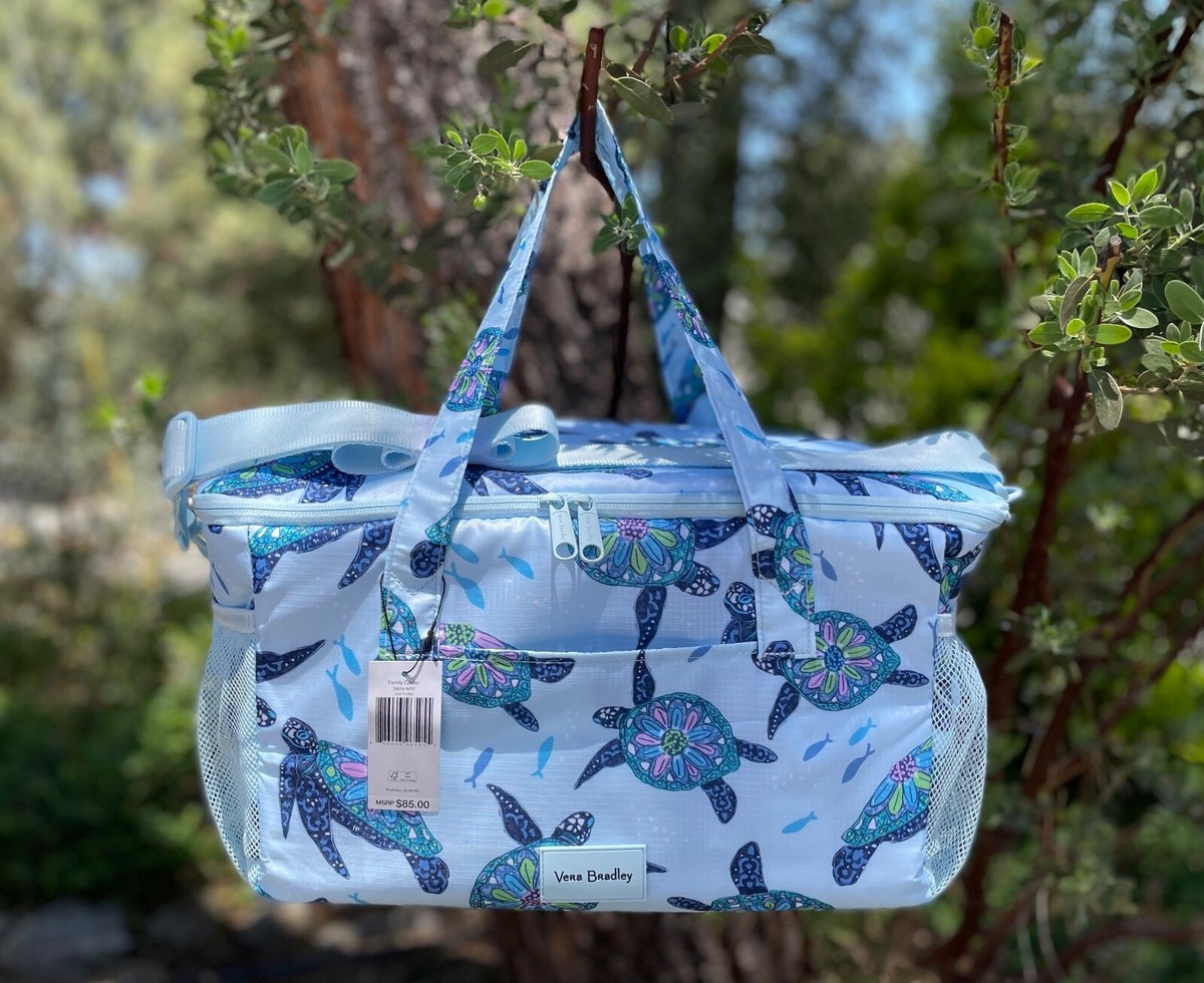 vera bradley cooler tote bag