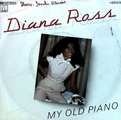 Diana Ross - My Old Piano / Where Did We Go Wrong 7in 1980 (VG/VG) .
