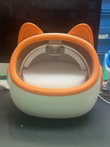 Cat Ear Automatic Microchip Pet Feeder Enclosed Smart Food Dispenser