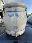 Antique Red Wing 5 Gallon Water Cooler Stoneware Crock Pottery Minnesota