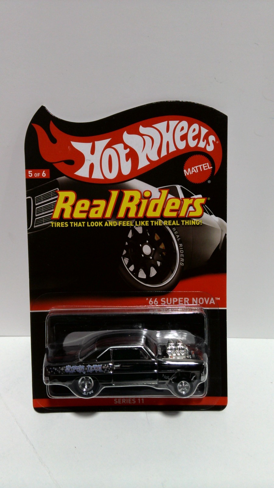 Hot Wheels RLC 2012 Real Riders Series 11 66 Chevy Super Nova #1613/4000