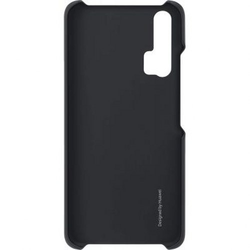 Coque Huawei Nova 5T rigide noire en polycarbonate protection anti-choc - 3