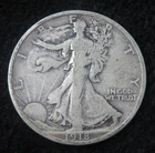 1918-S Walking Liberty Half Dollar * 90% Silver * Clear Date * 4709