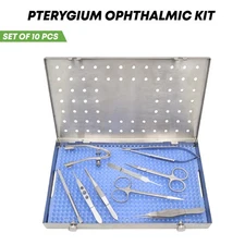 10 Pcs Pterygium Ophthalmic Kit for Eye Surgery Ophthalmic Surgical Instruments
