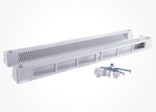 2x UPVC Window Trickle Vent White PVCu Timber Slot Vent Night Greenwood 3000S