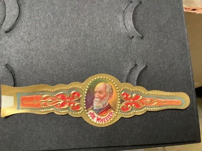 c1890  - Confederate General Joe Wheeler Cigar Band  Original