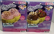 2 Easy Bake Freezy Bake Strawberry And Chocolate Ice Cream Refill Mixes Lot