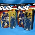 GI Joe 3.75 Retro Collection 2021 COBRA OFFICER & TROOPER FIGURES COMPLETE MOC