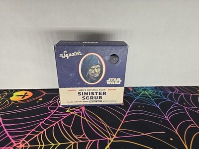 Dr. Squatch Disney Star Wars Sinister Scrub Ltd Ed Natural Bar Soap 5oz
