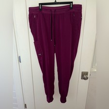 Healing Hands purple label Toby jogger scrub pant women's sz XLT NWOT 9244T