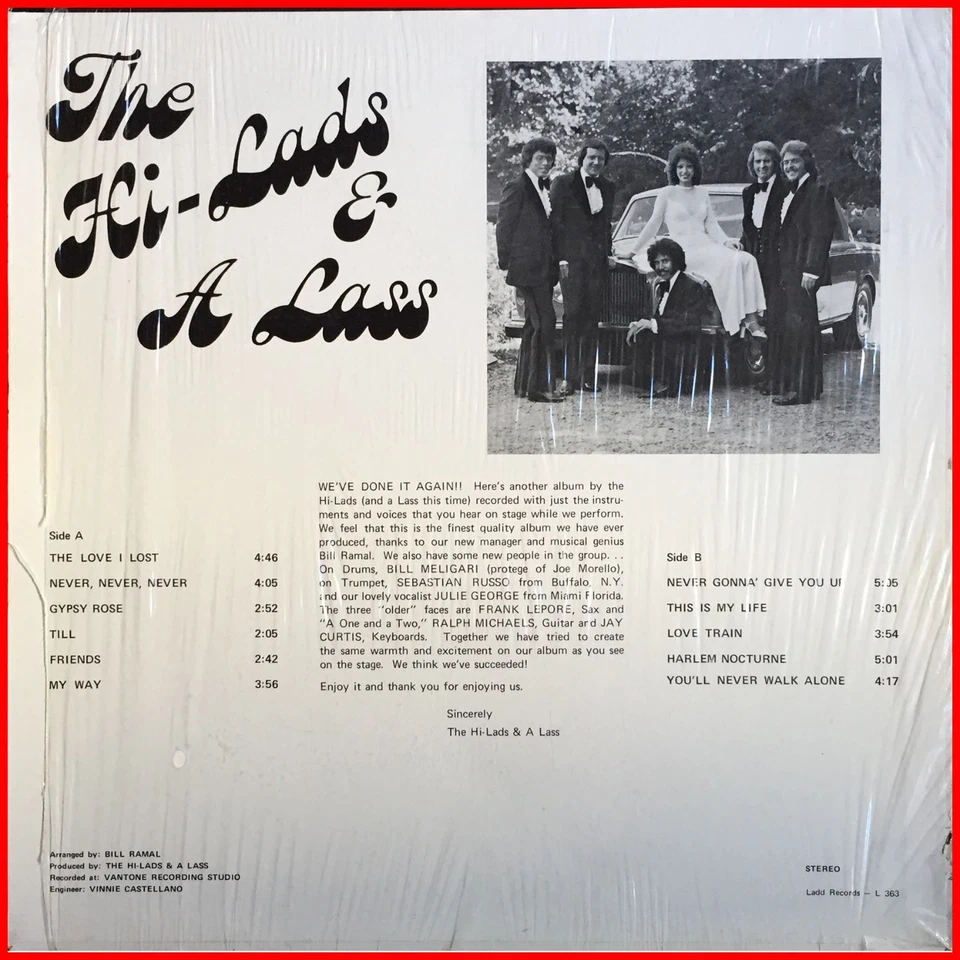 70s SOUL FUNK LP The Hi-Lads & A Lass-S/T LADD - MEGA RARE - Shrink Private mp3 - Image 2 of 3