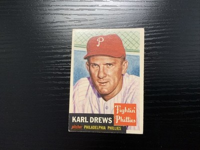 1953 Topps - Karl Drews #59 EX