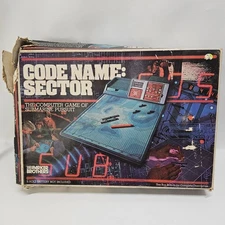 Code Name: Sector Submarine Game 1977 Parker Brothers Vintage Sealed Pieces