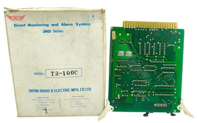 JRCS TR - 100 C Prozessrechner Steuerungsplatine Für Lokales Alarmsystem PCB