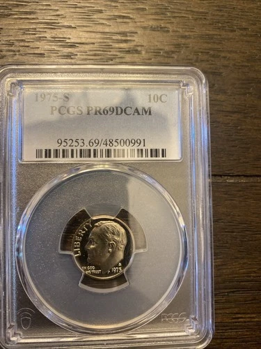 1975-S Roosevelt Dime Proof — photo from another recent sale