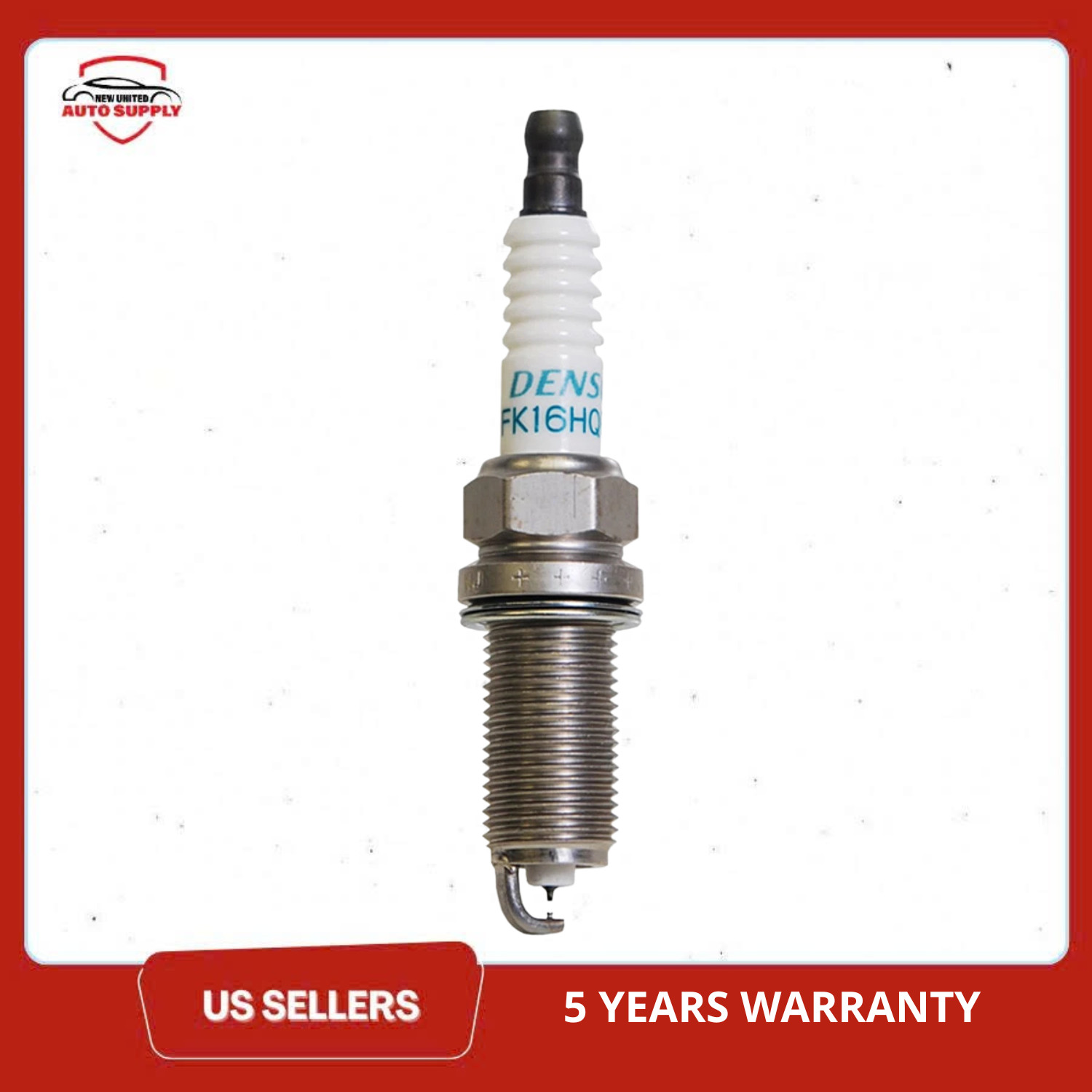 4PCS Spark Plugs Iridium Long-Life DENSO OEM FK16HQR11 3458 for Hyundai Tucson