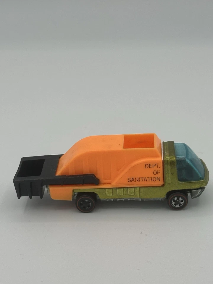 Camión de basura Hot Wheels Red Line The Heavyweights 1969 Foto 2 de 4