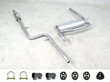 Auspuff Set NEU für Fiat STRADA 178E 1.7TD 1.9JTD Mitteltopf Endtopf Anbauteile