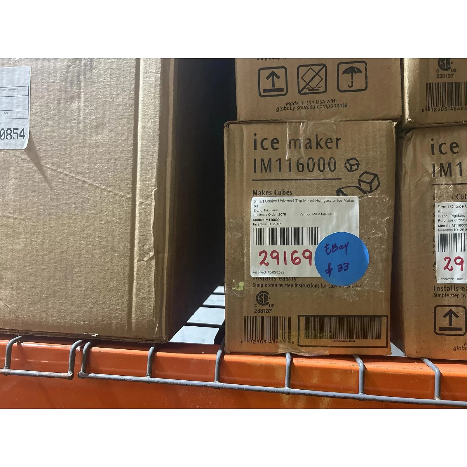 Frigidaire Smart Choice Universal Top Mount Refrigerator Ice Maker Kit New | E33
Opens in a new wind