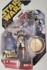 Hasbro Star Wars 30th Anniversary Airborne Trooper Galactic Hunt 3 3 4  Figure